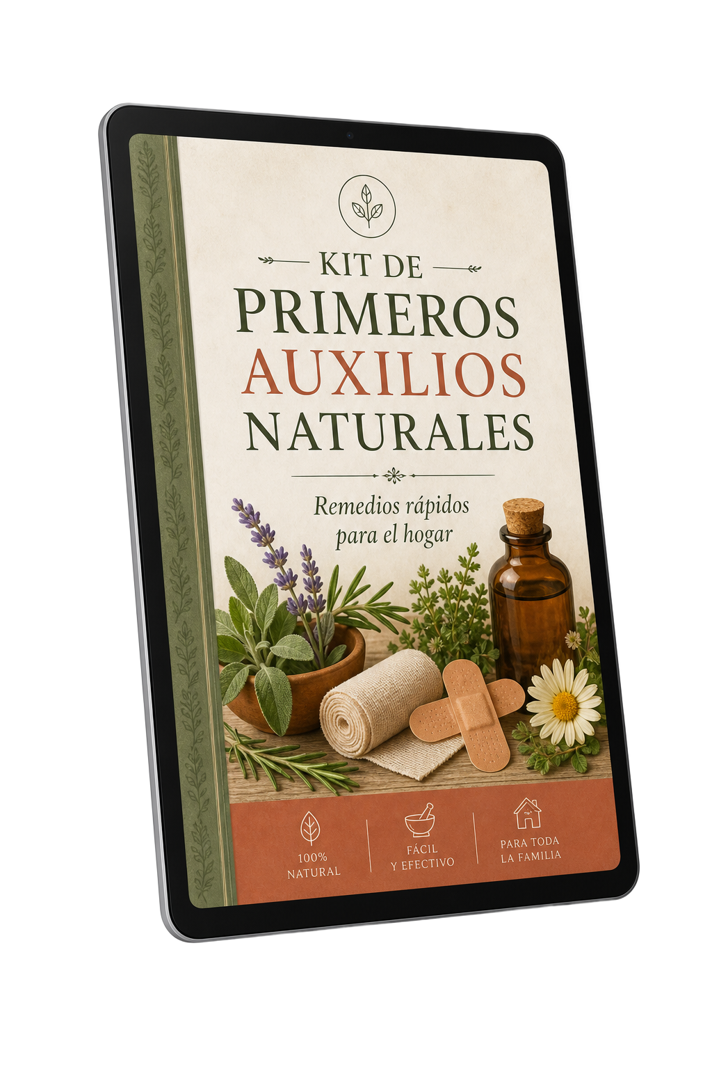 Kit de primeros auxilios naturales